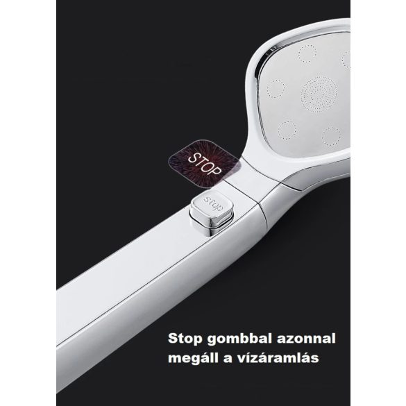 Magasnyomású Többfunkciós Zuhanyrózsa