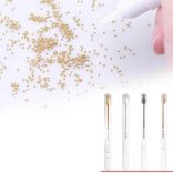 Gyöngy toll körömdíszítéshez