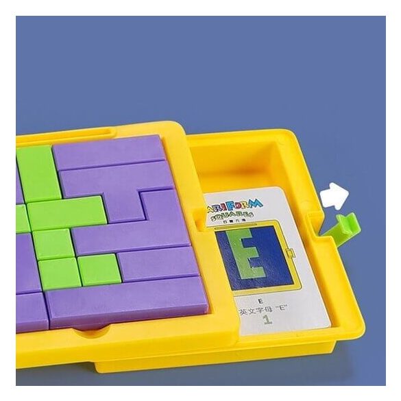 Logikai Puzzle készlet (55 db mintakártyával)