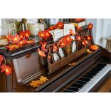 Világító LED -es Falevél Dekoráció