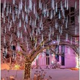 Jégcsap dekoráció, LED fény