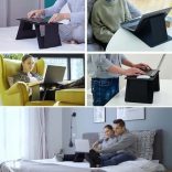 Hordozható, összecsukható laptop tartó állvány