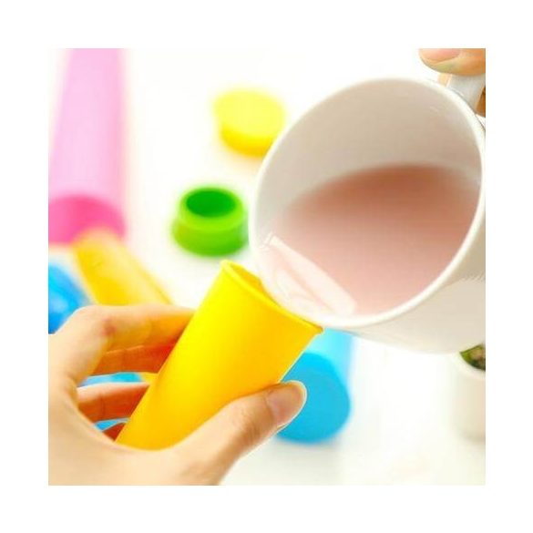 Szilikon jégkrém készítő forma 3 db