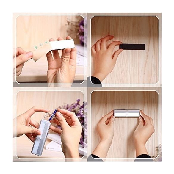 LED-es szekrényvilágítás