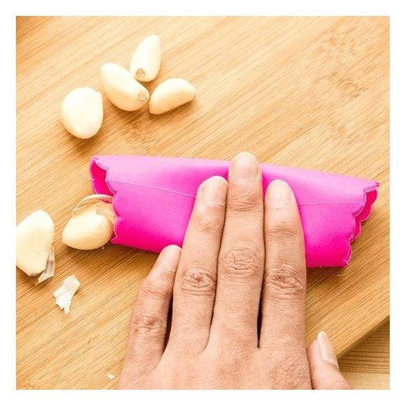 Szilikon fokhagyma pucoló 2 db