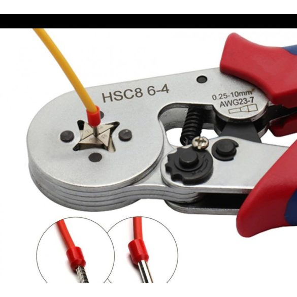 Krimpelő Fogó, Érvéghüvely Fogó