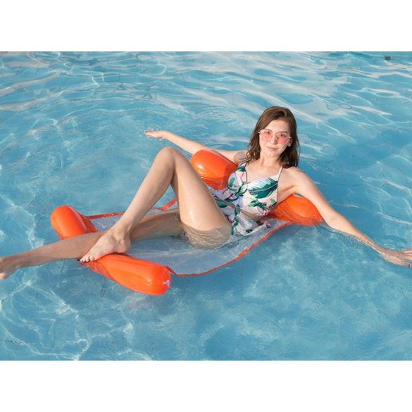 Felfújható hálós matrac pumpával