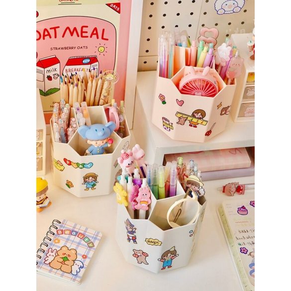 Írószertartó matricával