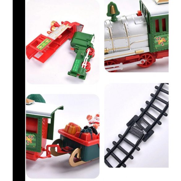 Elektromos Karácsonyi Kisvonat