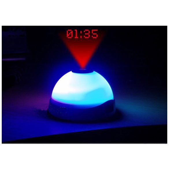 Mágikus projektoros asztali óra kivetítős éjszakai lámpa