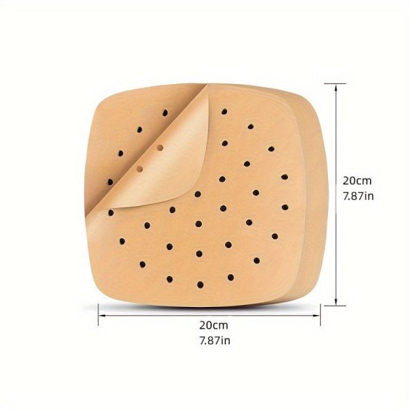 50 db-os Air Fryer Sütőpapír