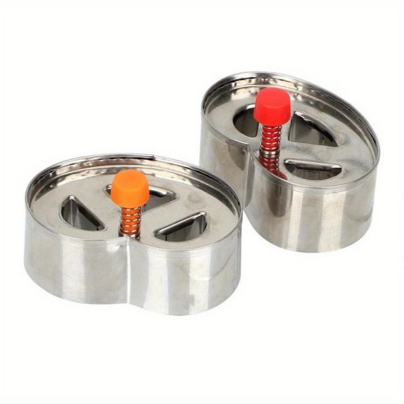 Perec alakú kekszkivágó forma