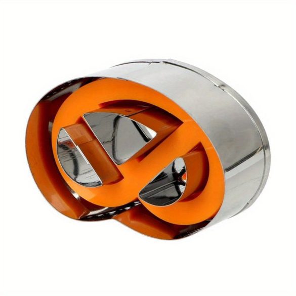 Perec alakú kekszkivágó forma