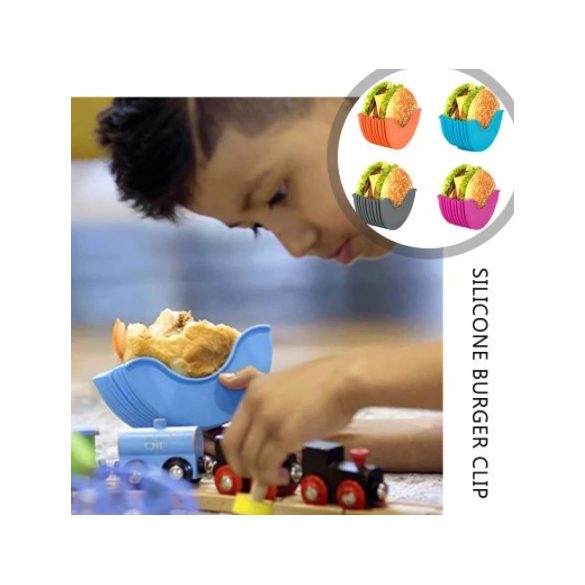 Szilikon hamburger tartó 