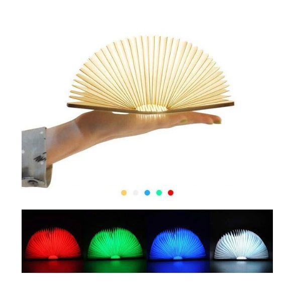 Mini összecsukható könyvlámpa USB-vel