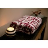 Prémium minőségű, magyar karácsonyi takaró (50% pamut)