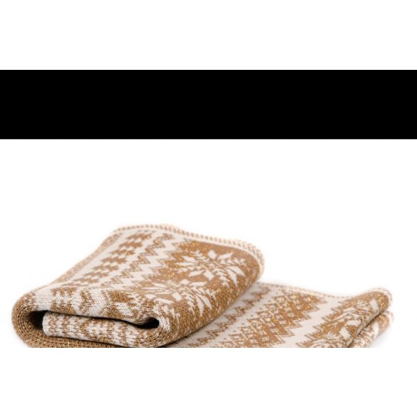 Prémium minőségű, magyar karácsonyi takaró (50% pamut)