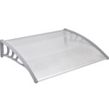 Műanyag előtető 120x90 cm