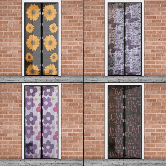 Mágneses szúnyogháló függöny ajtóra