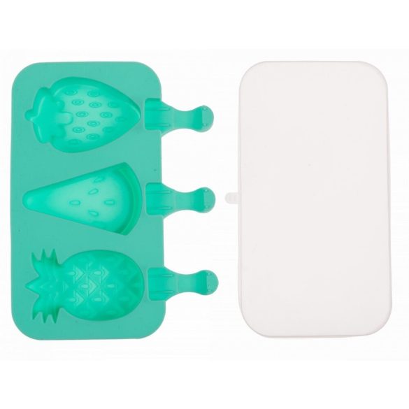 Szilikon jégkrém készítő forma - gyümölcsös