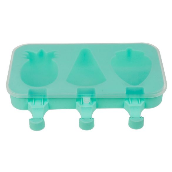 Szilikon jégkrém készítő forma - gyümölcsös