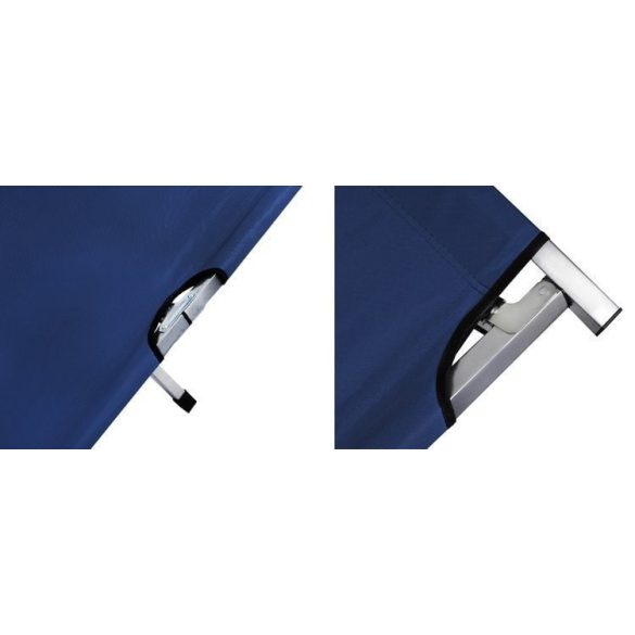 Terepágy, táborágy, kempingágy, sötétkék