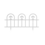 Műanyag virágágyás szegély, kerítés