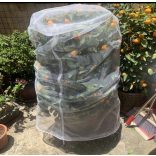 Kerti növénytakaró védőháló rovarok ellen - 100 x 150 cm