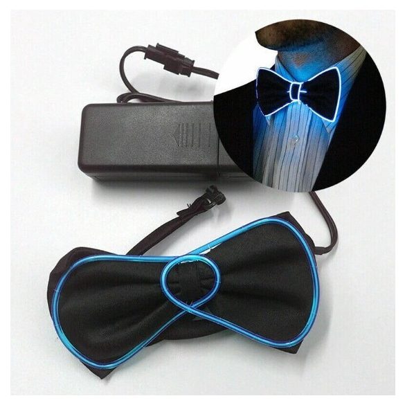 Világító LED-es csokornyakkendő