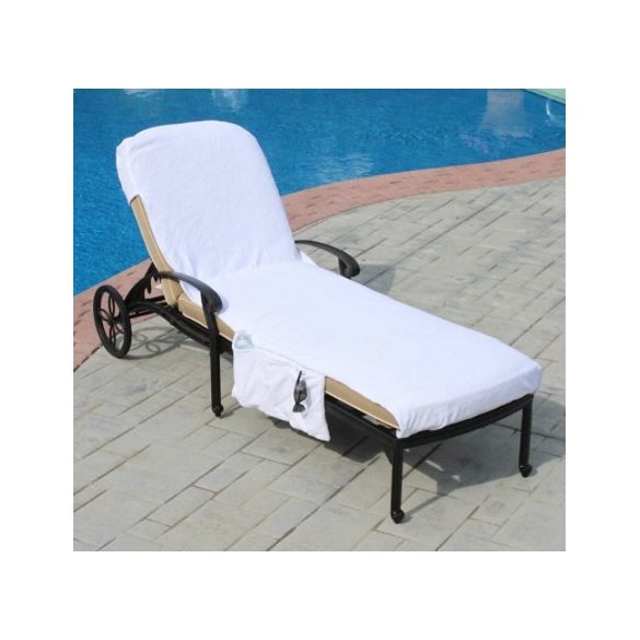 Hordozható strandtörölköző nyugágyhoz