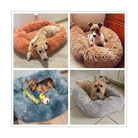 Szőrmés kisállat fekhely, kutyaágy, cicaágy (XS)
