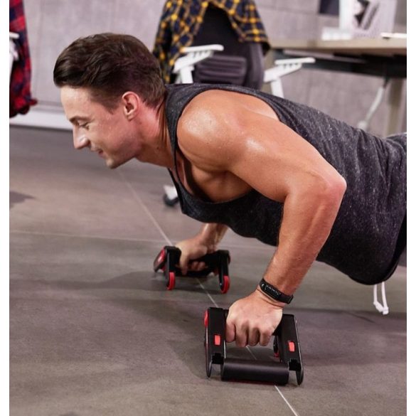 Görgős fitnesz fogantyúk fekvőtámaszhoz