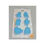 Unikornis süteménykiszúró forma, 6 db