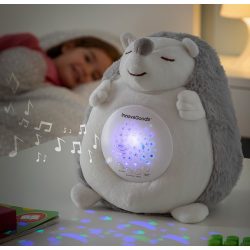   InnovaGoods Plüss sündisznó hangszóróval és kivetítővel