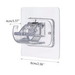 Öntapadó függönyrúd tartó 2 db