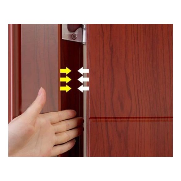 Gyermekbiztonsági ajtó csuklópánt védőburkolat - S méret 120 x 10 cm