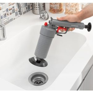 InnovaGoods sűrített levegős duguláselhárító pisztoly
