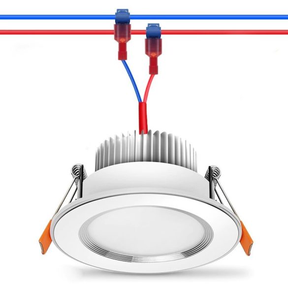 120 darabos csatlakozó T-típusú elektromos vezetékekhez, műanyag, többszínű