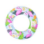 Aranyos flamingós/hattyús úszógumi, 55/90 cm