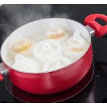 Tojásfőző szilikon forma -6 darabos