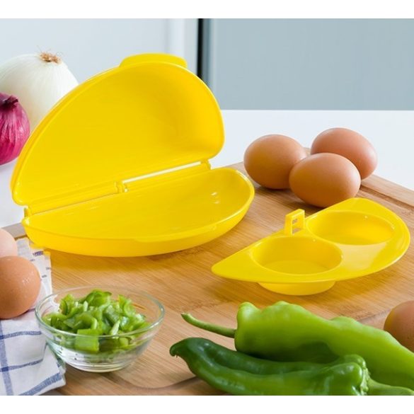 Omlett és tojáskészítő mikrohullámú sütőhöz