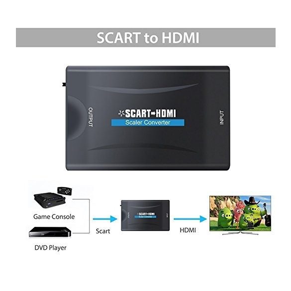 SCART HDMI átalakító adapter