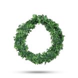 Family Karácsonyi dekoráció - zöld girland - 2,5 m