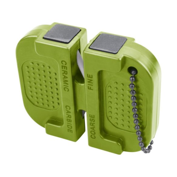 EXTOL PREMIUM késélező, mini, keményfém és kerámia betét, acél pengékhez