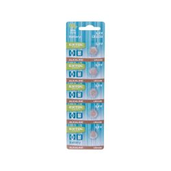   EXTOL ENERGY gombelem klt. 5 db, alkáli, 1,5V, méret: (LR1130); hosszú étettartam, bliszteren