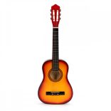 Gyermek gitár, nagy, klasszikus, fa, 6 húros, ECOTOYS
