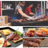 Tapadásmentes BBQ grill háló