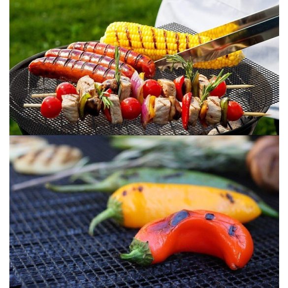 Tapadásmentes BBQ grill háló