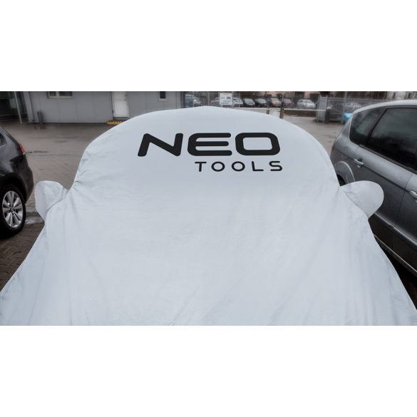 NEO TOOLS Autótakaró ponyva, 4,3 x 1,6 x 1,2m, 2 rétegű 10-474