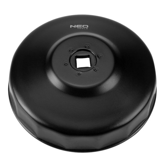 NEO TOOLS Olajszűrő kulcs 80mm, 15 pontos, 3/8" kulcsnyílással 11-367